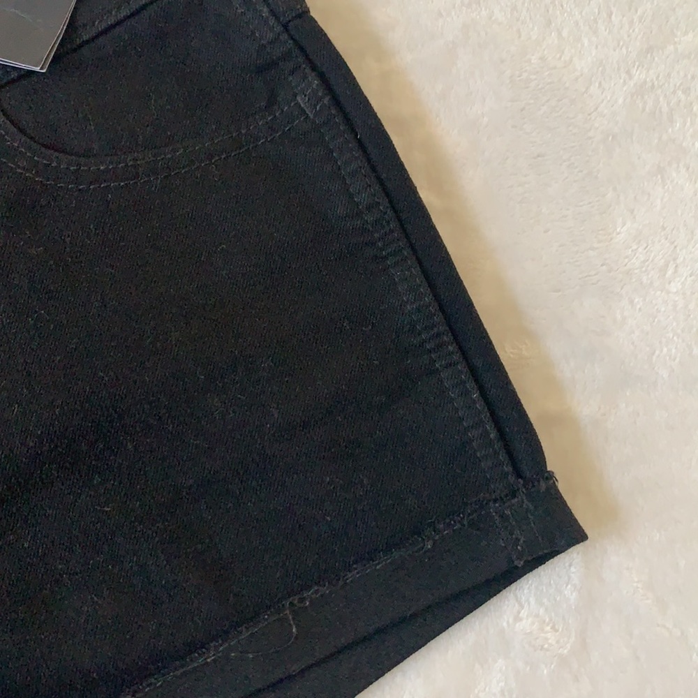 Hollister Black High Rise Denim Shorts - Picture 4 of 5